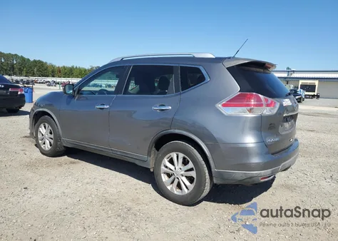 2015 Nissan Rogue S из США, поврежденный, VIN KNMAT2MT4FP510184
